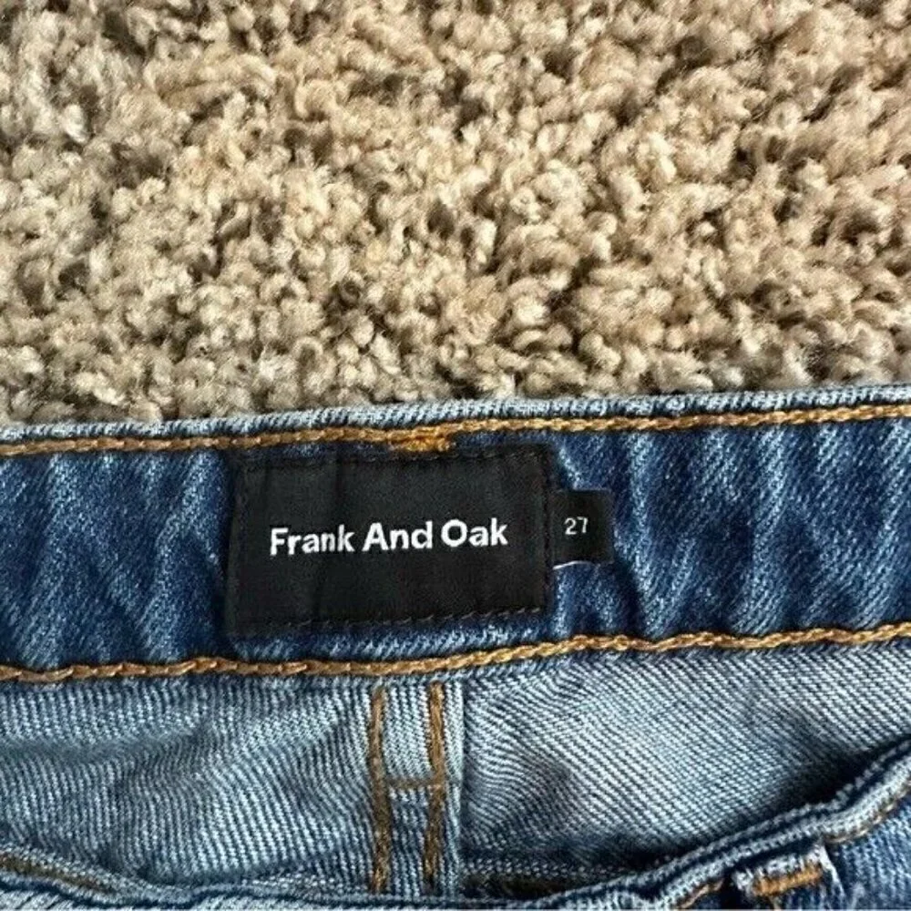 Frank and Oak The Courtney high waisted jeans Size 27